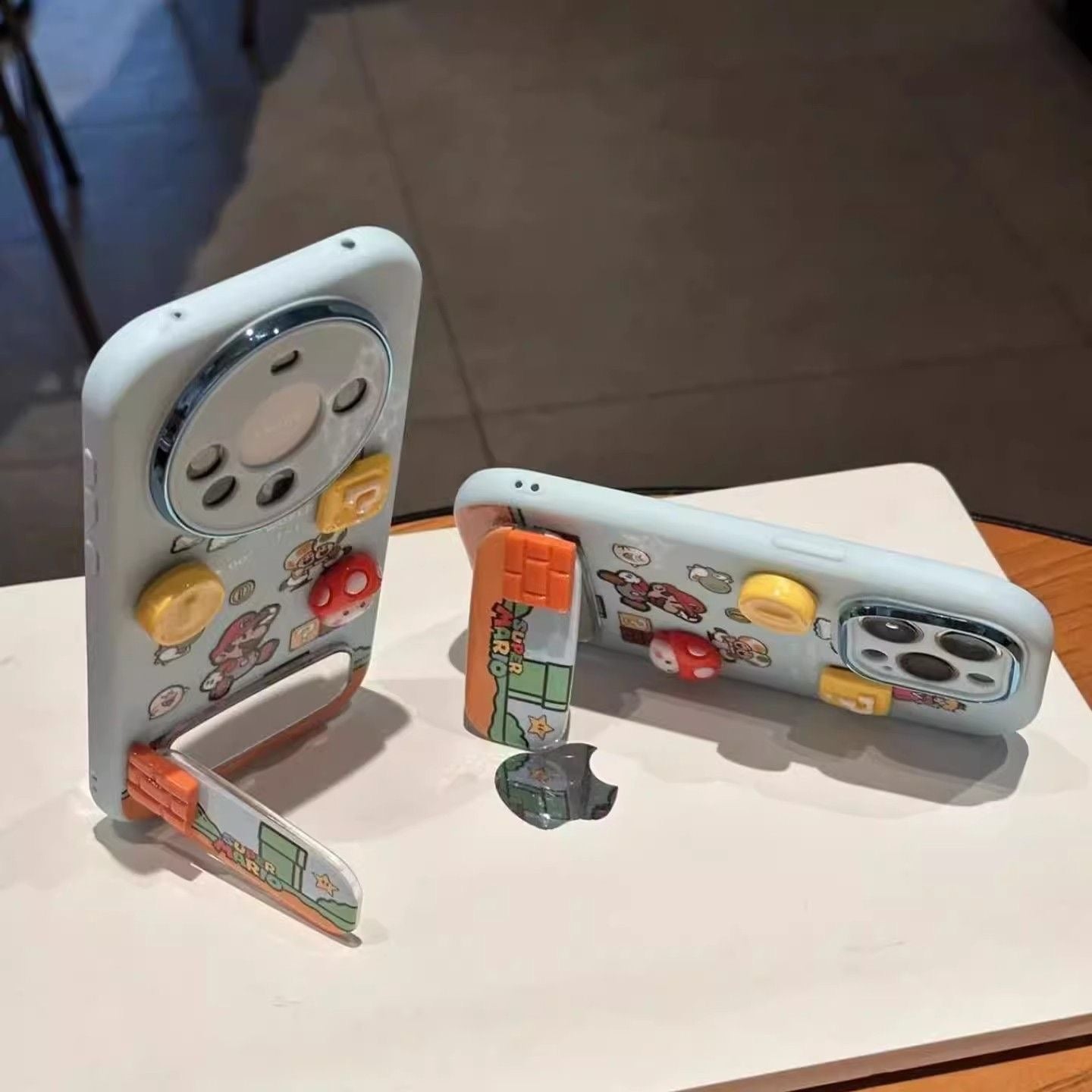 3D Retro Arcade Adventure Case with Hidden Stand