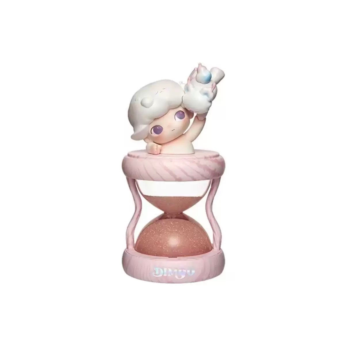 POPMART DIMOO Time Series Light-Up Hourglass Crystal Ball – Blind Box Collectible Figure