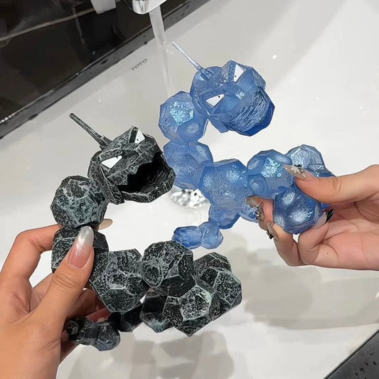 Pokemon Onix Toothbrush Holder - Crystal Rock Snake Bathroom Organizer