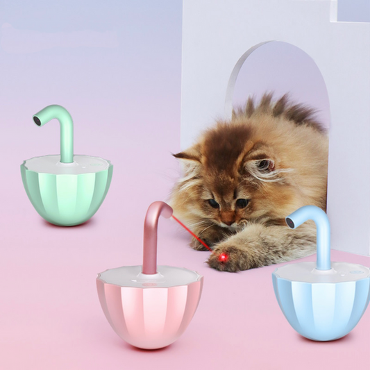 Automatic Cat Laser Toy Tumbler Design Pointer 360°Irregular Rotation - N02 - Cutier Store