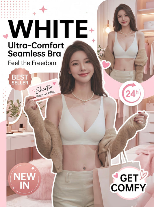 Seamless Wireless Bra – Soft Support, No Wire, All-Day Comfort