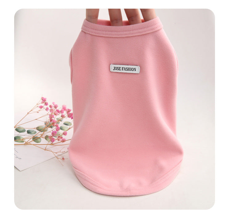 Fleece-Lined Teddy Bear Vest - Cozy Fall Clothes for Small Dogs & Cats | Cutierstore.com - Cutier Store