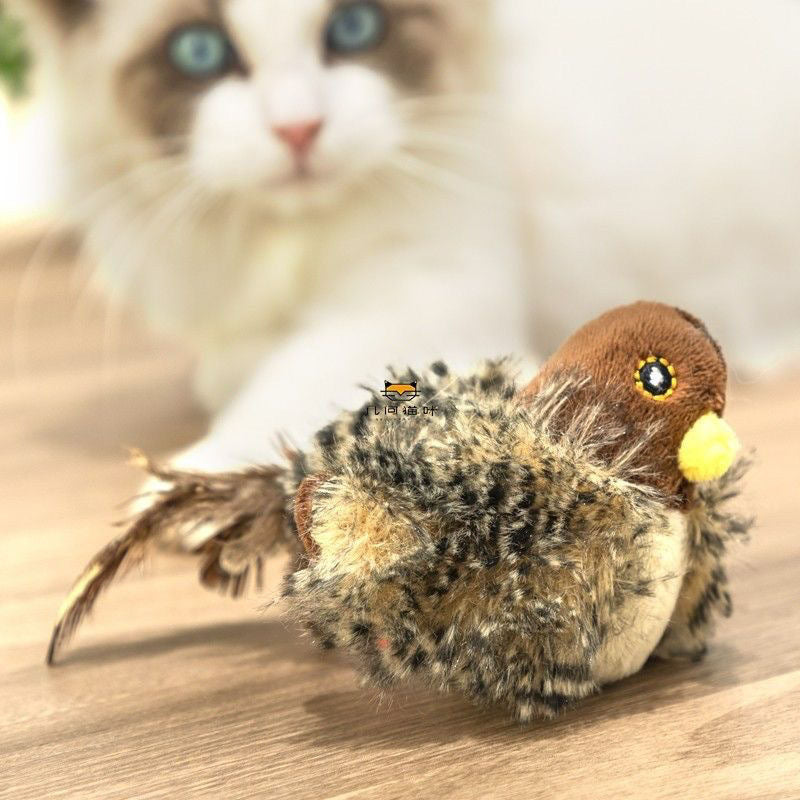 Mouse chirping Sounding flapping Bird Teasing Cat Toy - Cutier Store