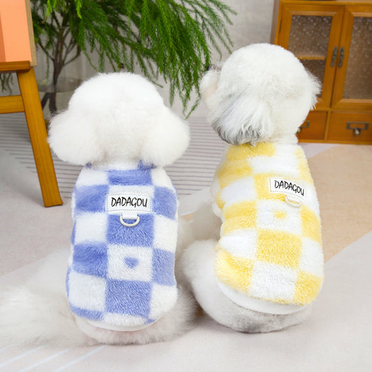 Cozy Fleece Dog Clothes - Warm & Stylish Pet Outfit for Fall & Winter | cutierstore.com - Cutier Store