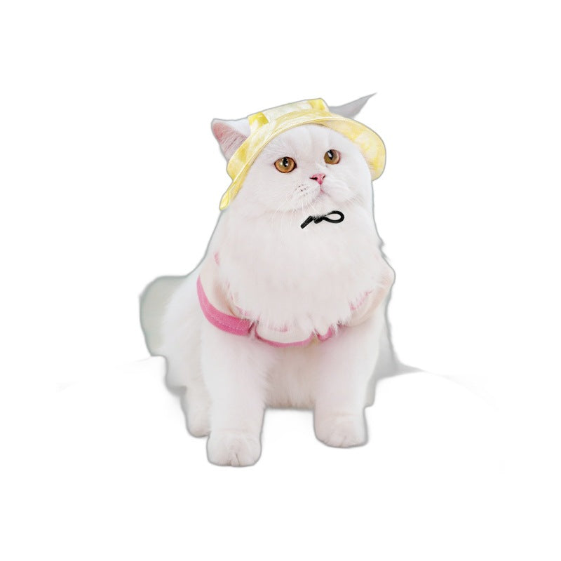 Dog Cat Sun-proof Anti-tightening Hat Anti-release Ear Adjustable - Cutier Store