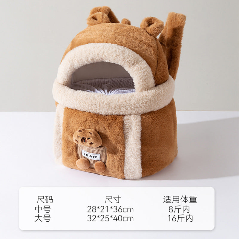 Cat carrier plush hand Bag - Cutier Store