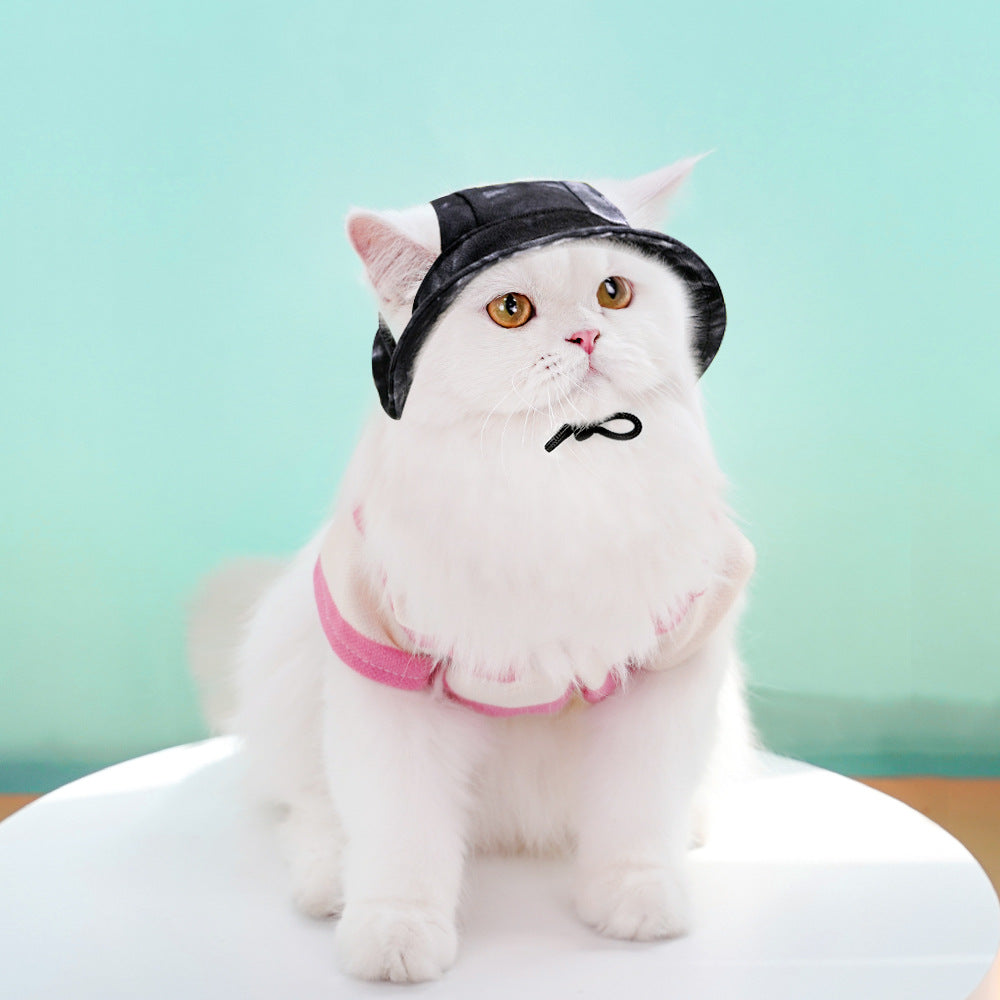 Dog Cat Sun-proof Anti-tightening Hat Anti-release Ear Adjustable - Cutier Store