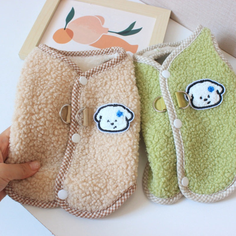 Cute teddy bear winter warm clothes - Cutier Store