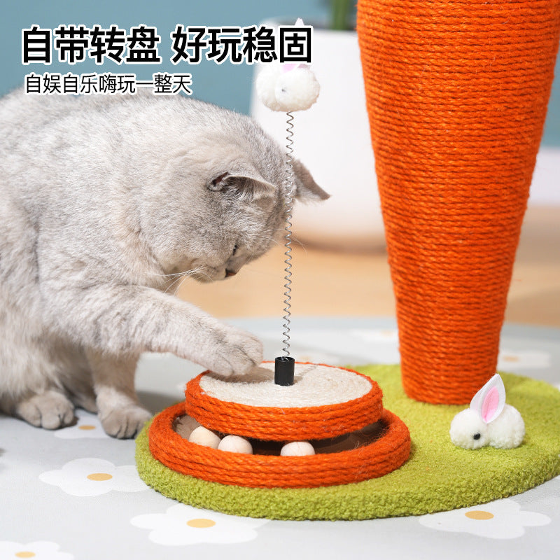 Cat Scratching Board Carrot Mushrooms 🍄😮 - Cutier Store