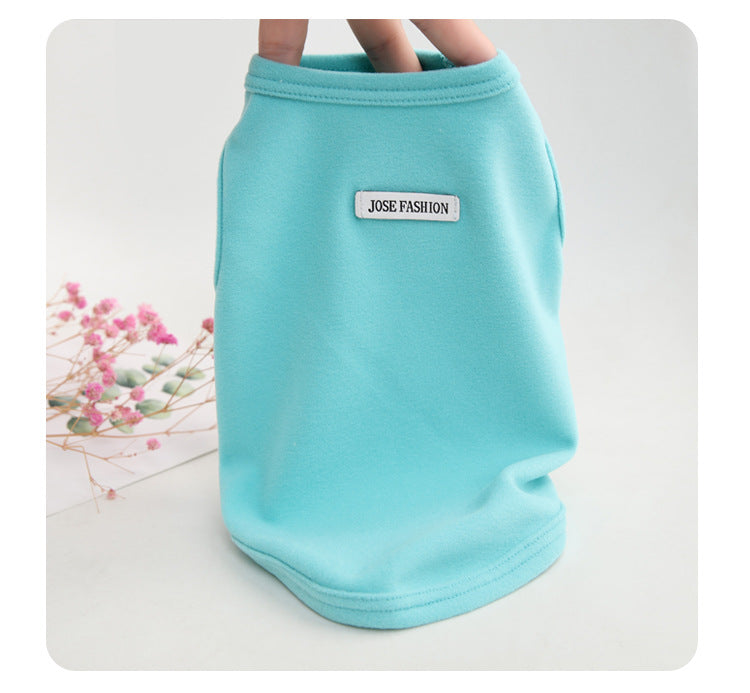 Fleece-Lined Teddy Bear Vest - Cozy Fall Clothes for Small Dogs & Cats | Cutierstore.com - Cutier Store