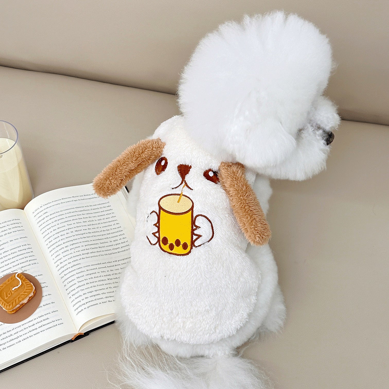 Cute New Fleece-lined Pet Dog Cat Teddy Bitter Bear lVest - Cutier Store