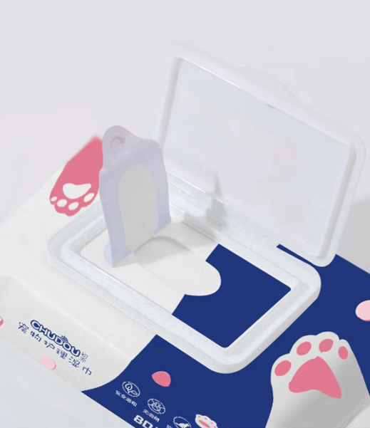 Pet Cleaning Wipes – Gentle, Hypoallergenic & Easy Paw and Fur Care (80pcs) - Cutier Store