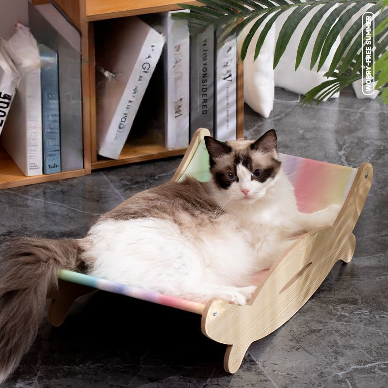 Pet Ice Pad Recliner - Cooling Ice Nest Hammock Cradle Cat Bed & Dog Bed - Cutier Store