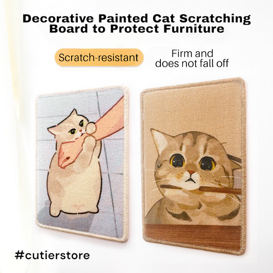 Cute Pet Scratching Board Decorating Wall Paint - Cutier Store