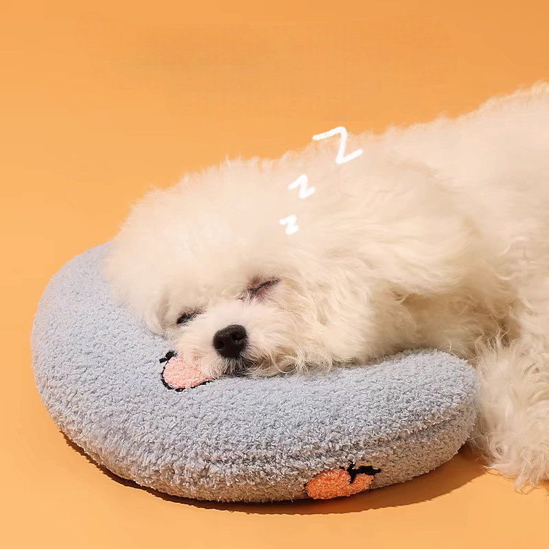 Cute Sleeping Cat Dog Soft Pillow Pet Pillow - Cutier Store