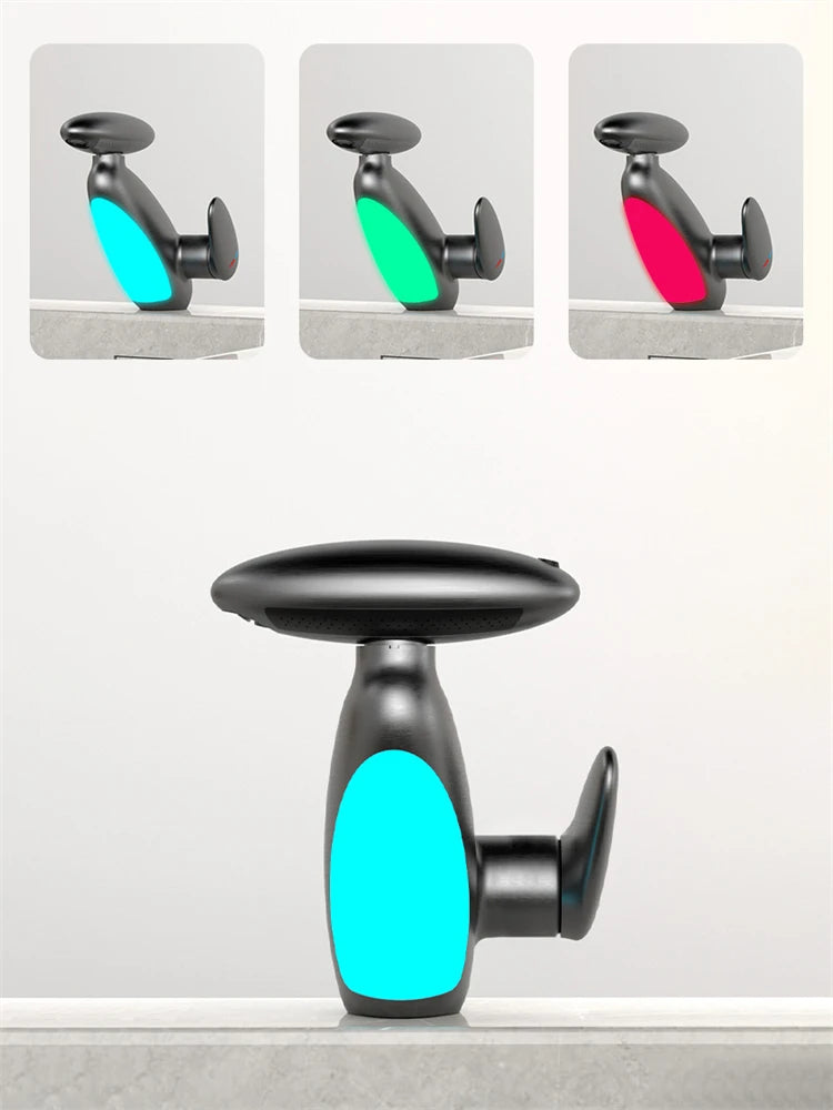 LED Temperature-Sensitive Pull-Out Basin Faucet – 360° Rotating with Ambient Light