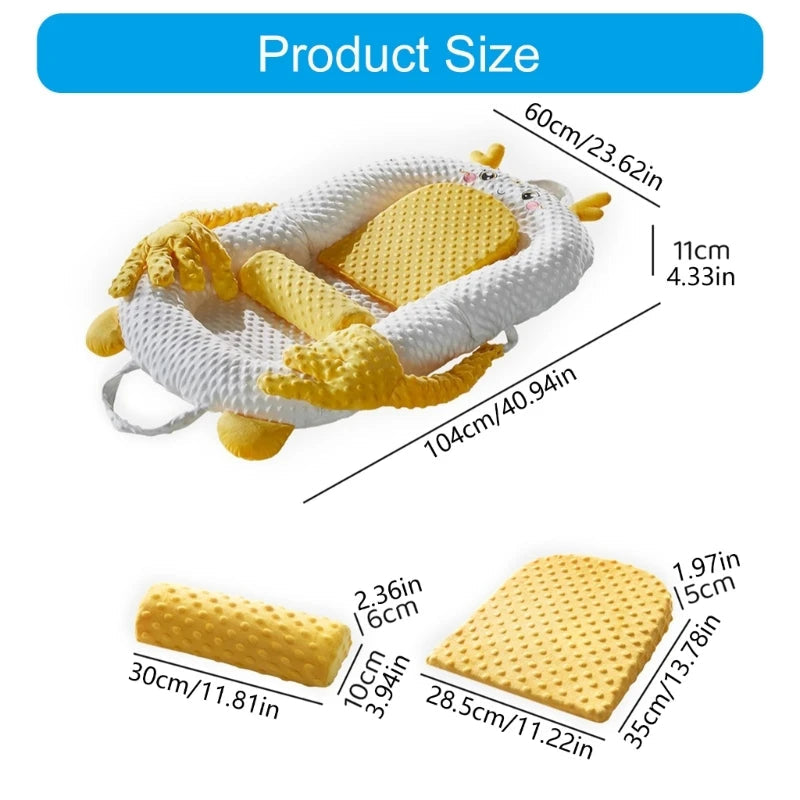 Cartoon Puttable Baby Soothing Bed - Cutier Store