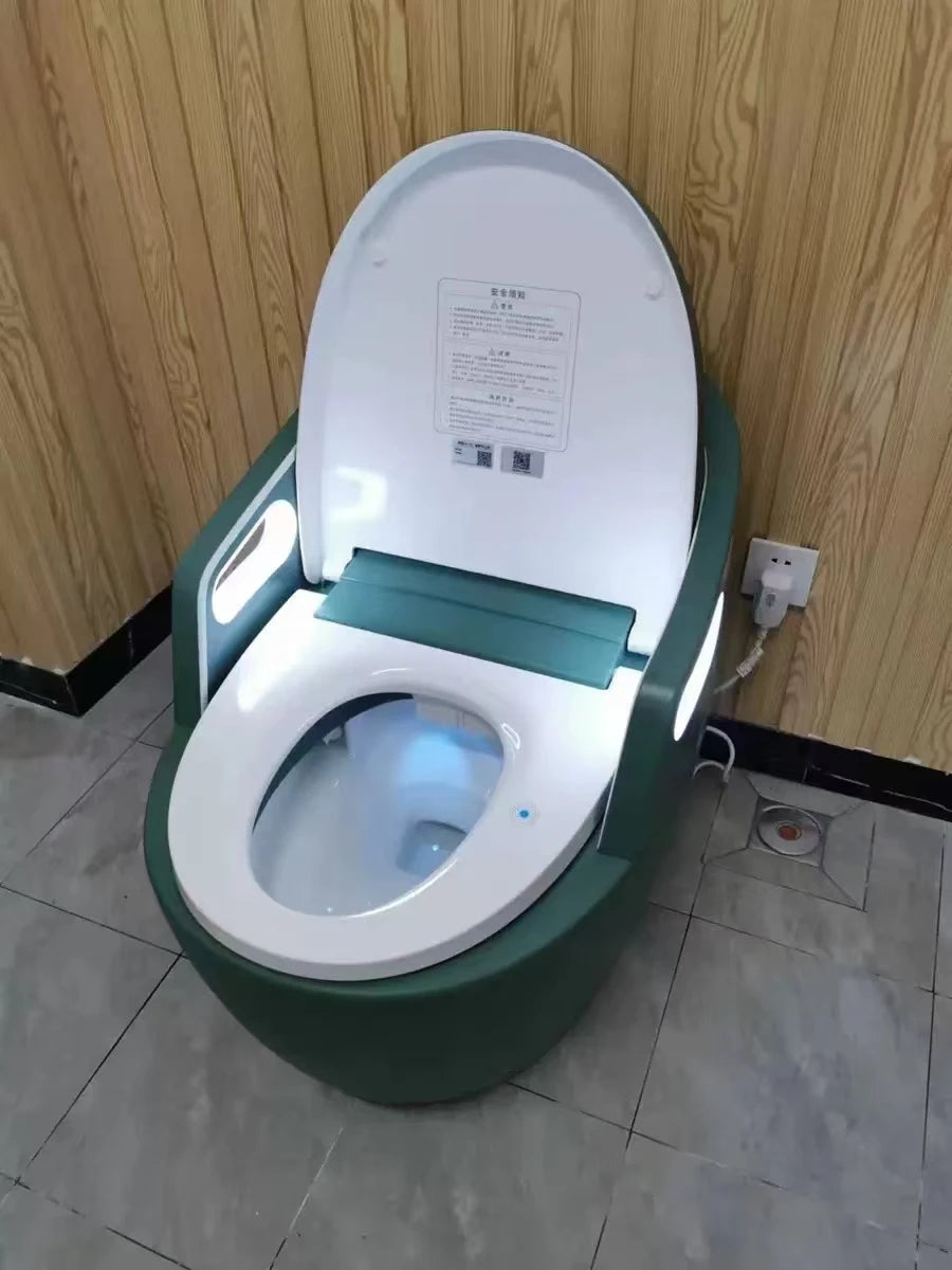 Smart Toilet – Fully Automatic, Heated Seat, Self-Cleaning | Safety for Elderly & Disabled