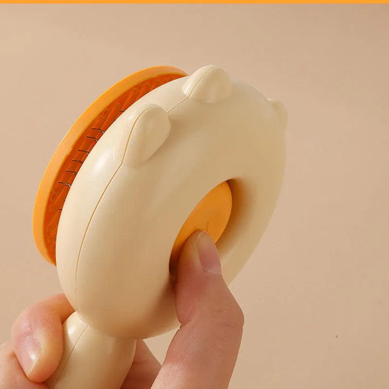 Pet Comb for Cats & Dogs - Gentle Grooming & Hair Removal Brush - Cutier Store