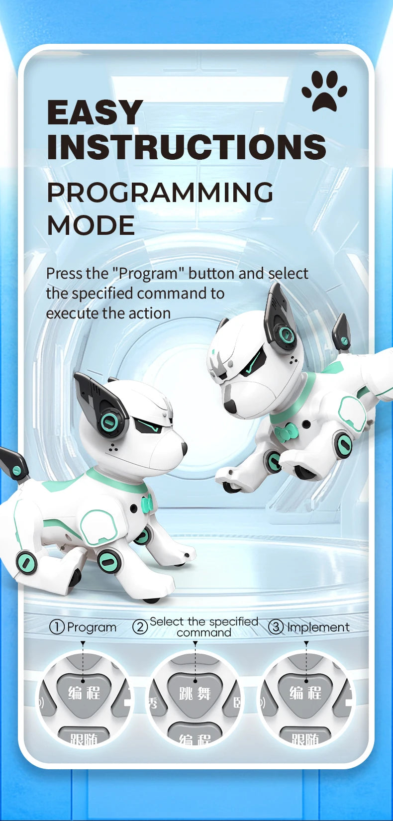 Robot Puppy Smart Toy Birthday Gifts for Kids - Cutier Store