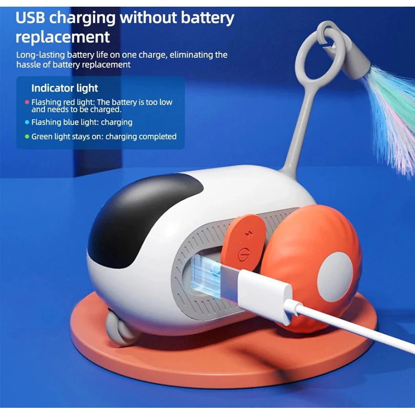 Smart Gravity Cat Toy Car – Interactive Automatic Moving Mouse - Cutier Store