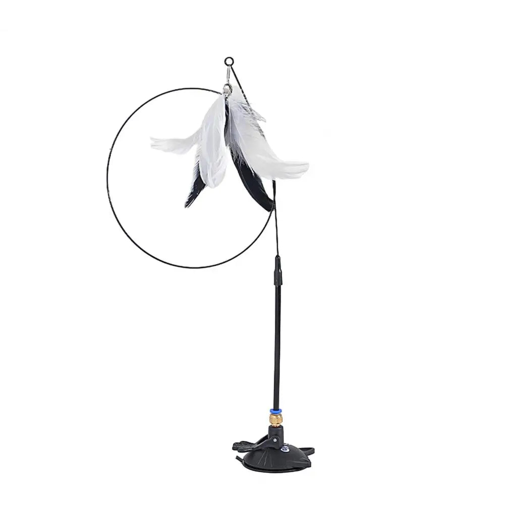 Cute cat fun feather stick - Cutier Store