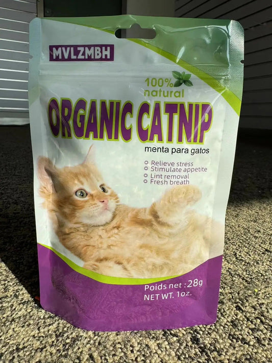 100% Organic Natural Catnip – Fun & Healthy Treat for Cats - Cutier Store