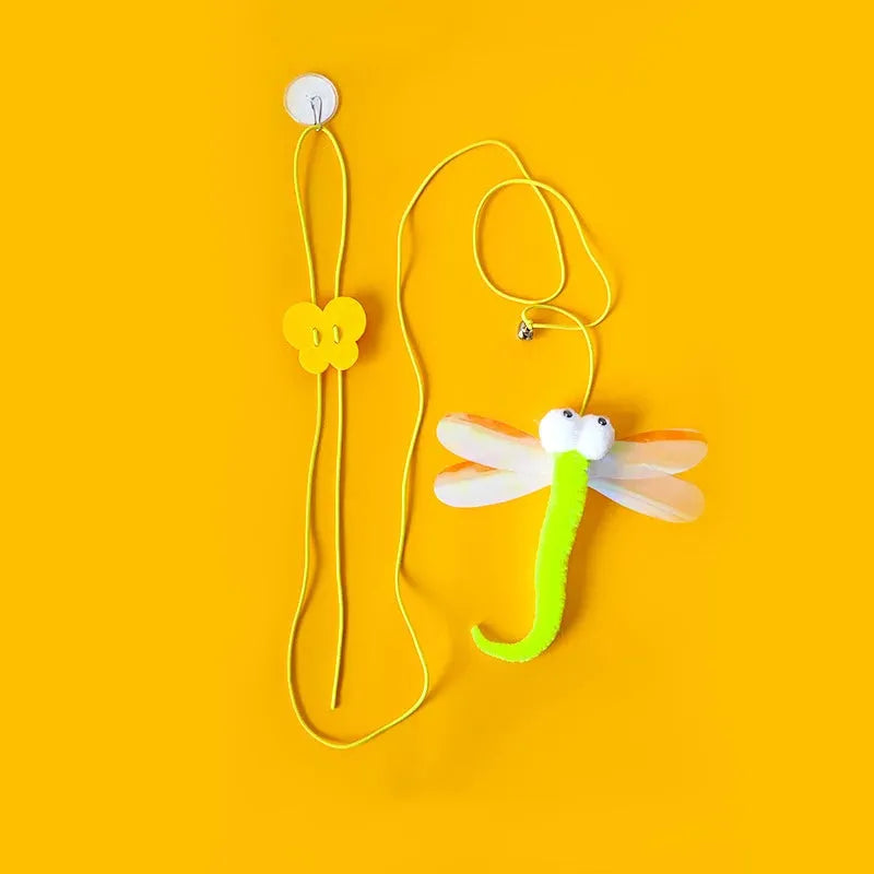 Cat interactive thread hunting Feather toy - Cutier Store