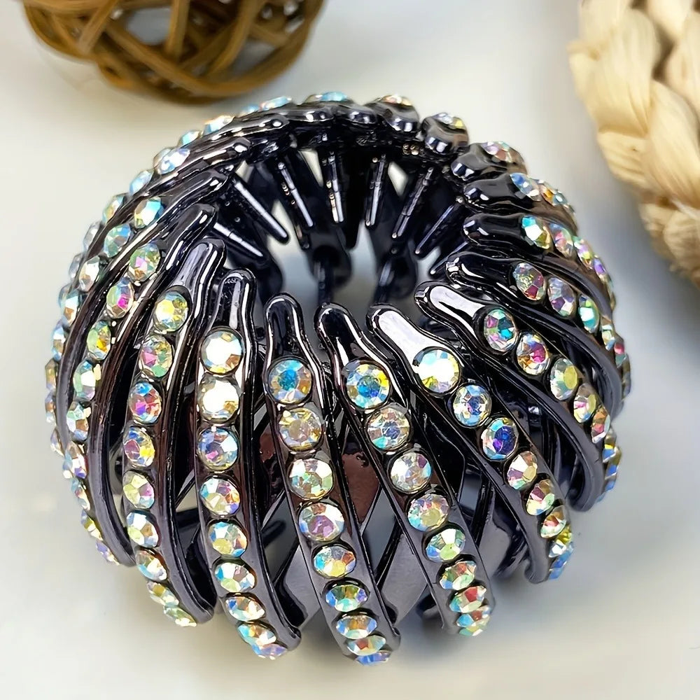 Stone Hair Clip Creative Ponytail - Cutier Store