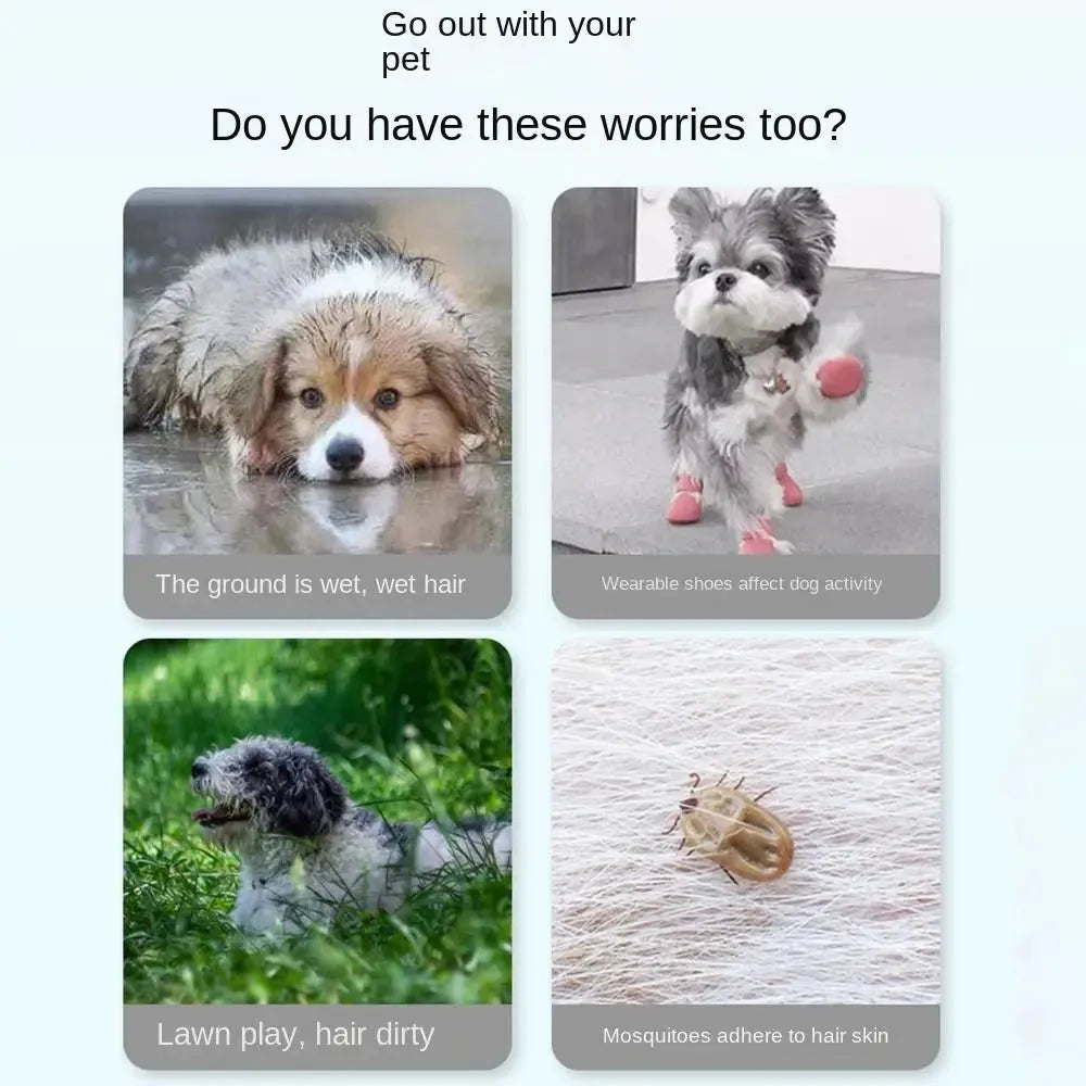 Anti-Dirty Waterproof Dog Jumpsuit - Cutier Store