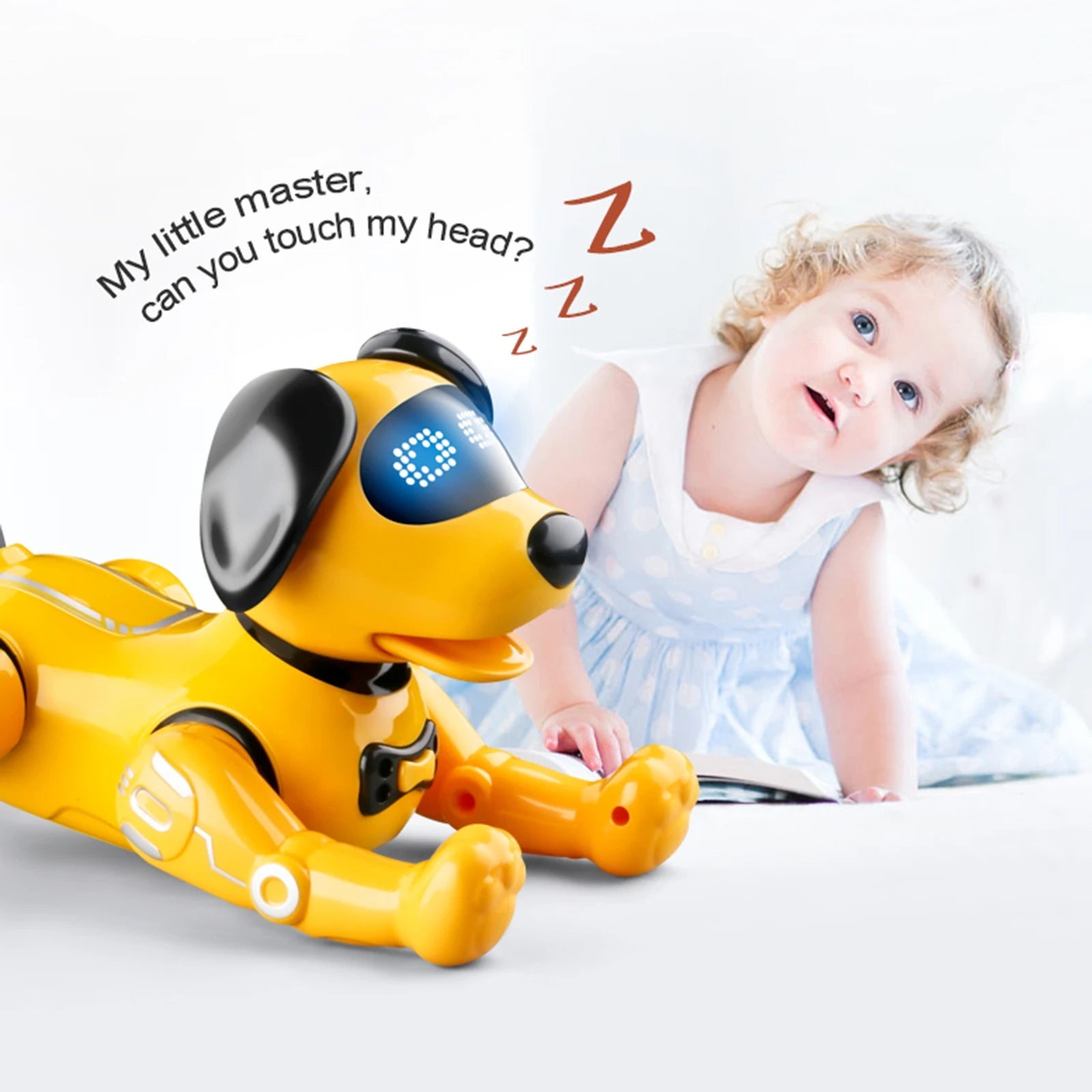 Smart Robot Puppy Voice Remote Control music dance Toy - Cutier Store