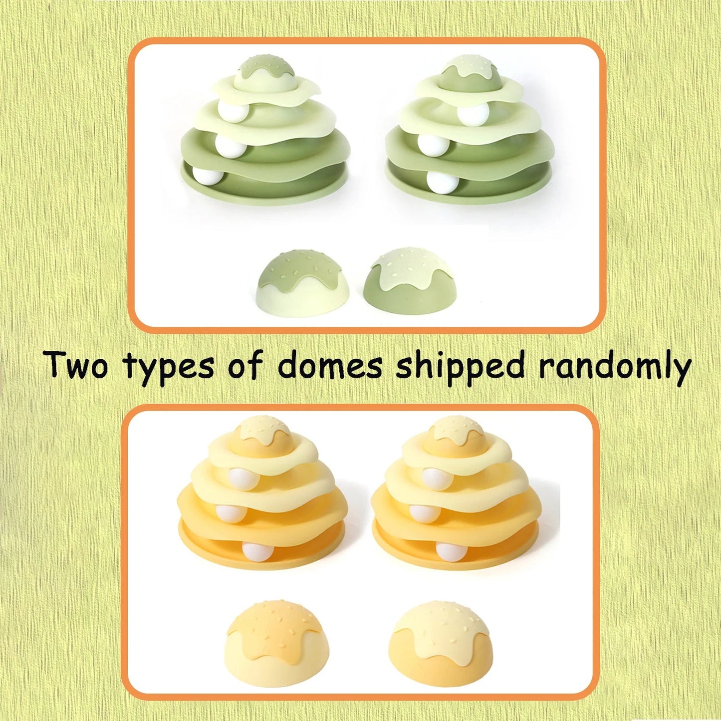 Cat Track Toy – Spinning Tower Ball Roller for Endless Fun - Cutier Store