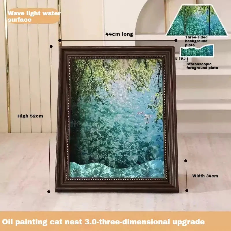 Mona Lisa Cat Scratch Board - Cutier Store