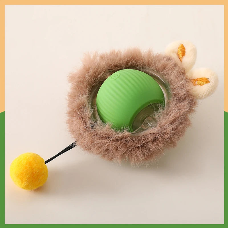 Smart Motion-Activated Cat Toy – Fast Rolling Hide & Seek Ball - Cutier Store