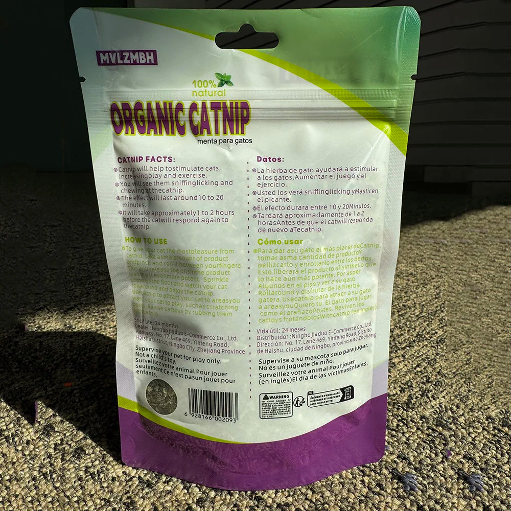 100% Organic Natural Catnip – Fun & Healthy Treat for Cats - Cutier Store