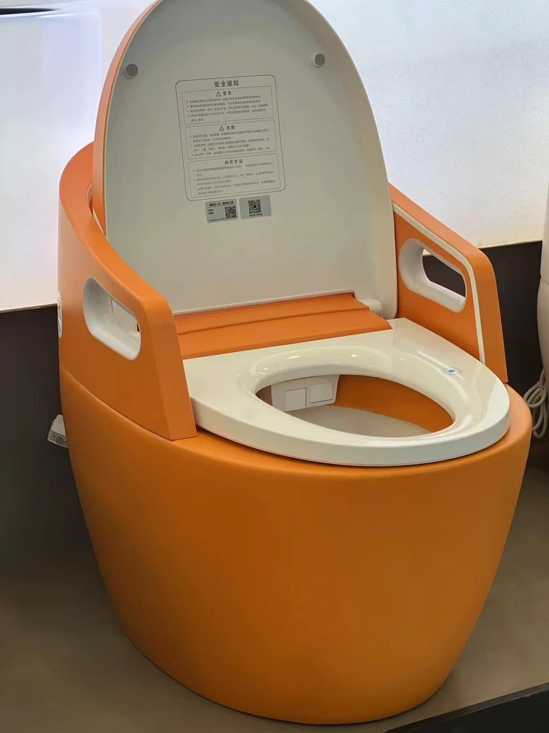 Smart Toilet – Fully Automatic, Heated Seat, Self-Cleaning | Safety for Elderly & Disabled