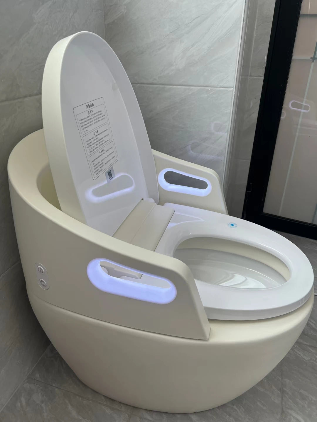 Smart Toilet – Fully Automatic, Heated Seat, Self-Cleaning | Safety for Elderly & Disabled