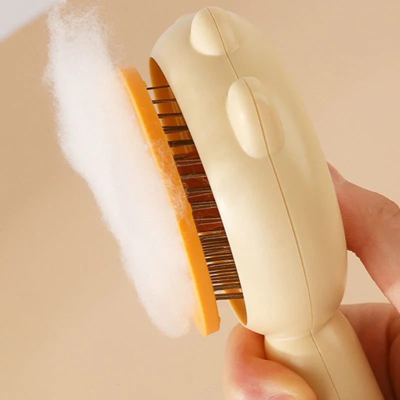 Pet Comb for Cats & Dogs - Gentle Grooming & Hair Removal Brush - Cutier Store