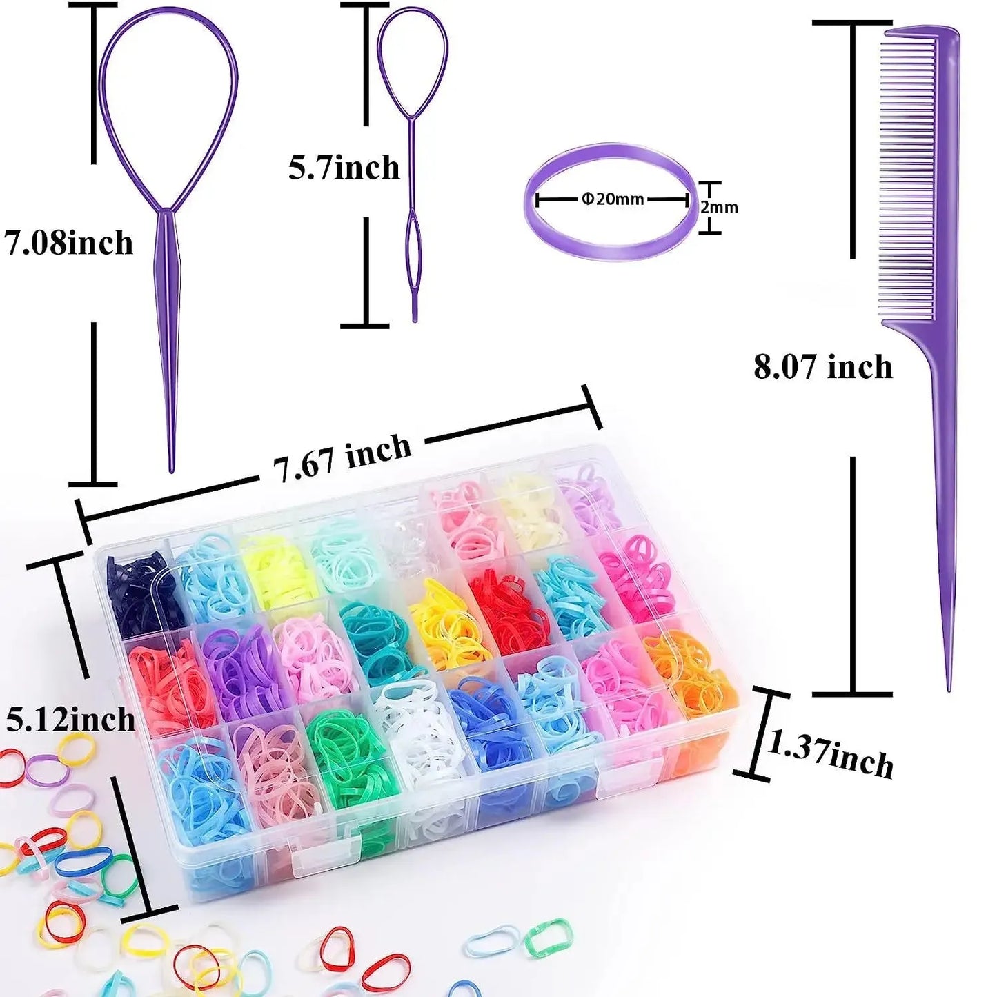 Cute Hair Rubber Bands - Cutier Store