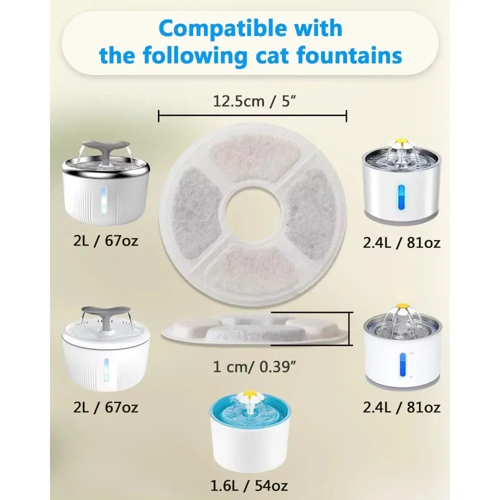 Dog Cat Fountain Water Filters - Cutier Store