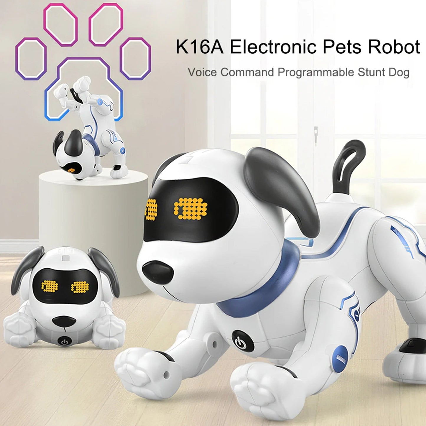 Smart Robot Puppy Voice Remote Control music dance Toy - Cutier Store