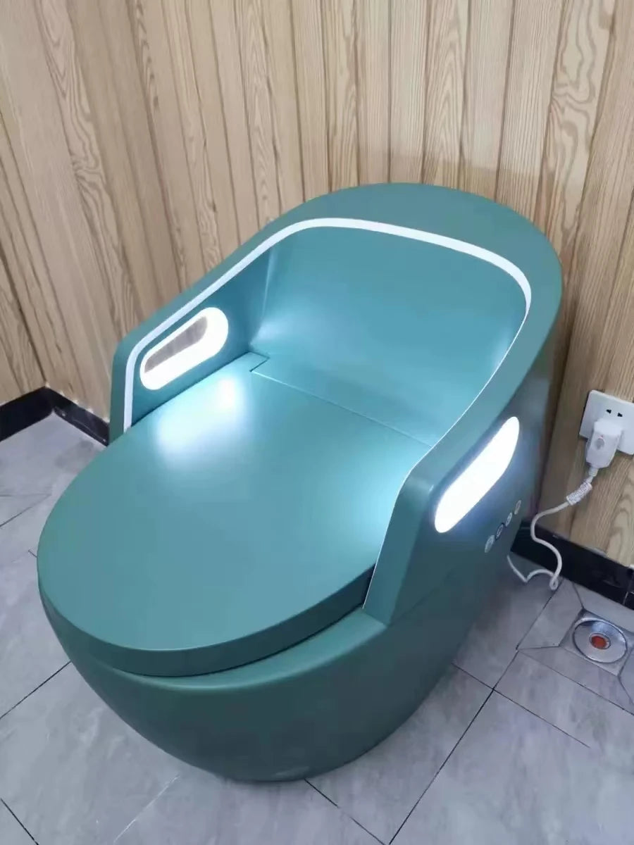Smart Toilet – Fully Automatic, Heated Seat, Self-Cleaning | Safety for Elderly & Disabled