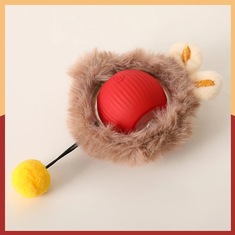 Smart Motion-Activated Cat Toy – Fast Rolling Hide & Seek Ball - Cutier Store
