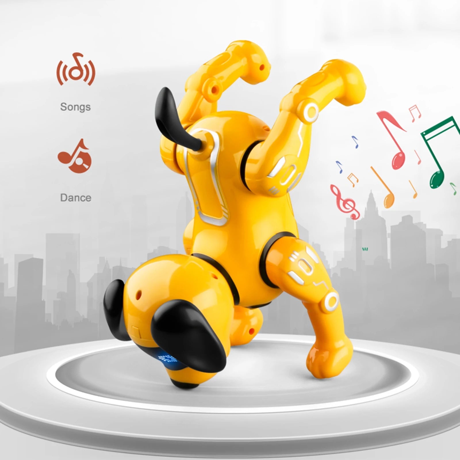Smart Robot Puppy Voice Remote Control music dance Toy - Cutier Store