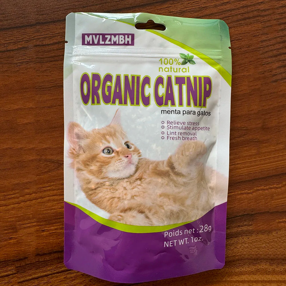 100% Organic Natural Catnip – Fun & Healthy Treat for Cats - Cutier Store