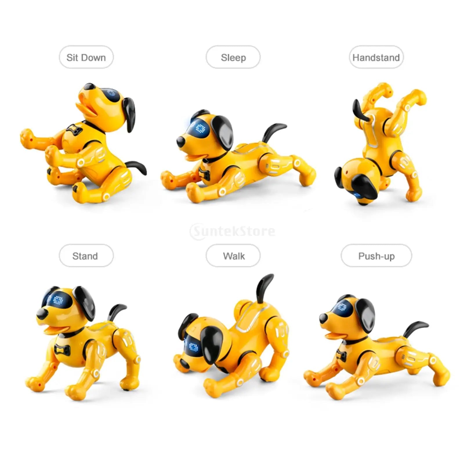 Smart Robot Puppy Voice Remote Control music dance Toy - Cutier Store