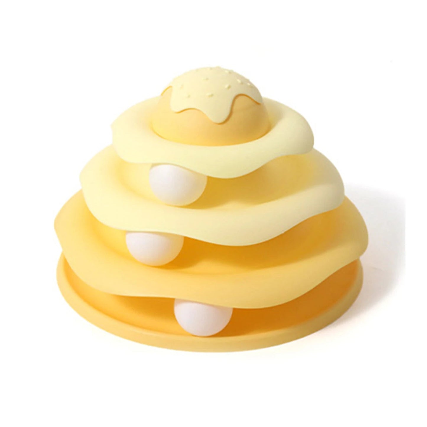 Cat Track Toy – Spinning Tower Ball Roller for Endless Fun - Cutier Store