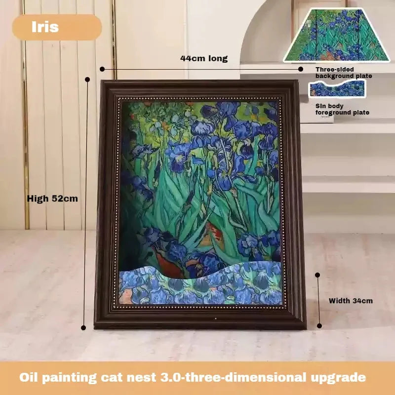 Mona Lisa Cat Scratch Board - Cutier Store