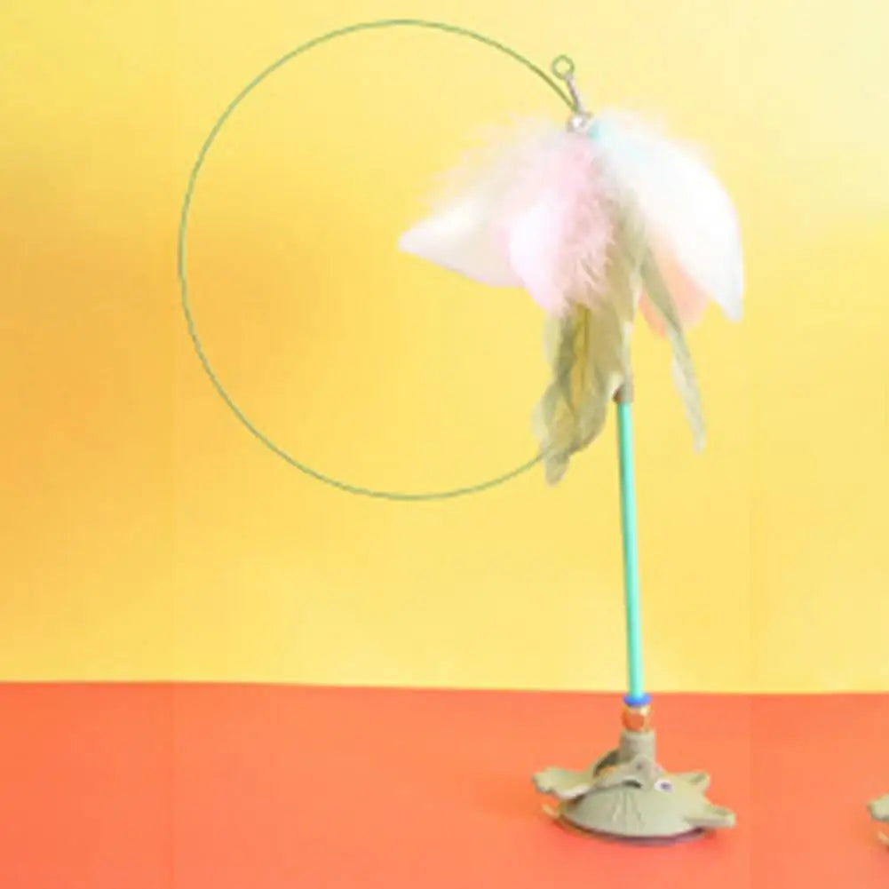 Cute cat fun feather stick - Cutier Store