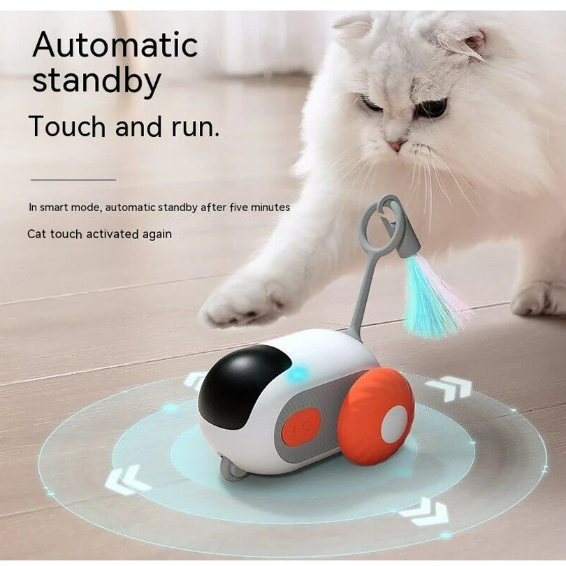 Smart Gravity Cat Toy Car – Interactive Automatic Moving Mouse - Cutier Store